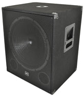 2 x QTX QT18SA Haut-parleur de caisson de basse à alimentation active 1000 W